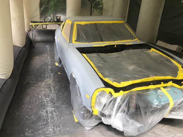 auto spray booth with 280z